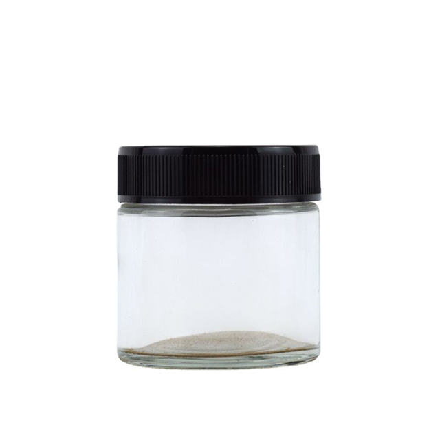 4oz 5oz 6oz 8oz Round Glass Storage Jar with Safety Lid