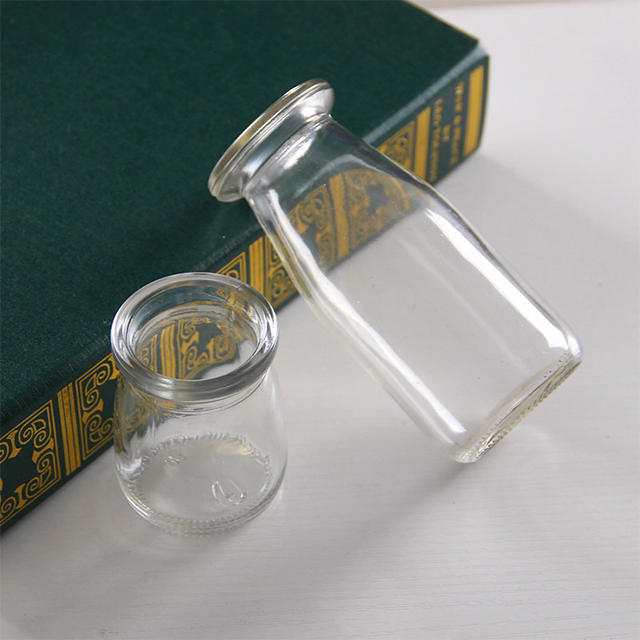 150ml 200ml Clear Thickened Eco Bottle Pudding Jar