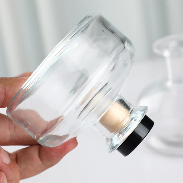 180ml 300ml Clear Seal Shaped Glass Perfume Diffuser