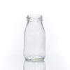 4oz 8oz 16oz Round Clear Glass Bottle for Water Juice Milk Coffee