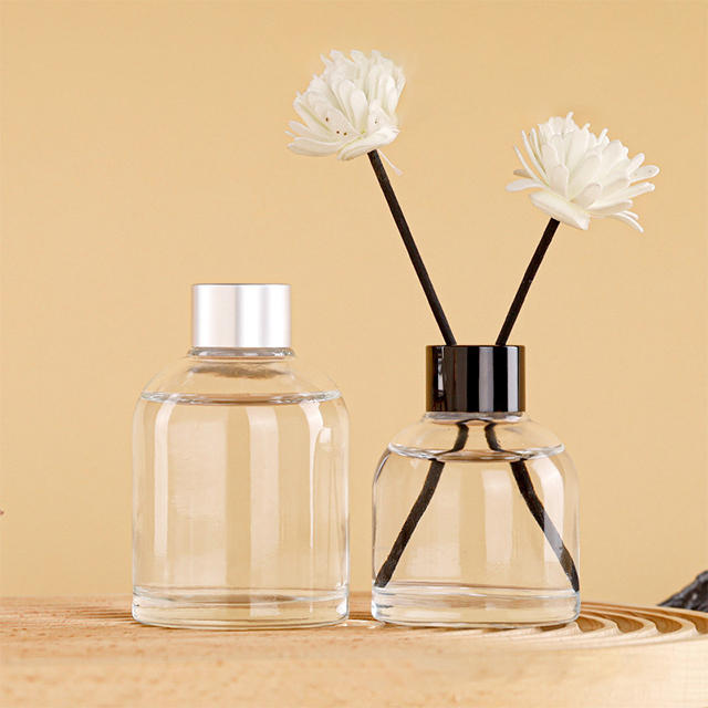 100ml 150ml 200ml Diffuser Stick Fire Free Cane Transparent Glass Aromatherapy Bottle