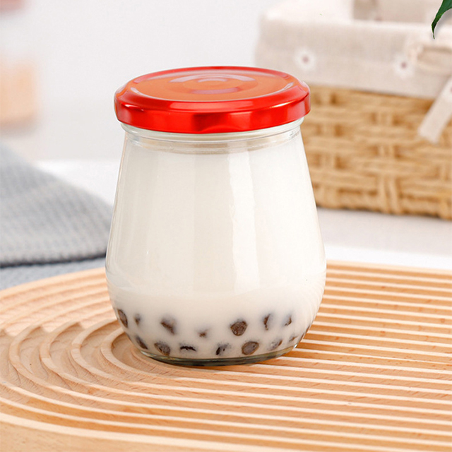 100ml 150ml 200ml 300ml 380ml Airtight Glass Jam Jar with Tinplate Lid