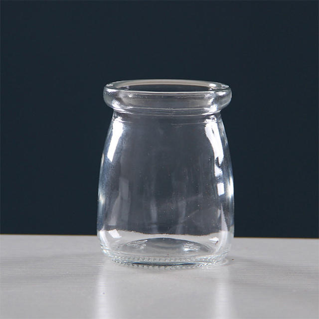 150ml 200ml Clear Thickened Eco Bottle Pudding Jar