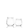 100ml 200ml 300ml Wide Mouthed Round Glass Pudding Jar