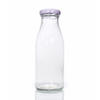 4oz 8oz 16oz Round Clear Glass Bottle for Water Juice Milk Coffee