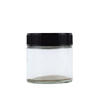 4oz 5oz 6oz 8oz Round Glass Storage Jar with Safety Lid