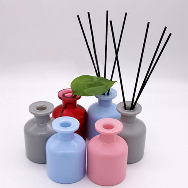 150ml Spray Color Matte Paint Pot Bellies Bayonet Glass Aromatherapy Bottle