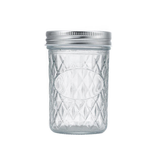 300ml 500ml 650ml Sealed Glass Food Storage Jar with Lid