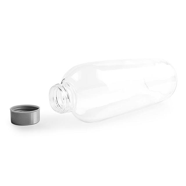 1000ml 1L Glass Water Bottle with Lid