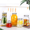 150ml 250ml 300ml 380ml 500ml Polished Mason Jar with Aluminum Lid