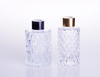 Clear Glass Perfume Reed Diffuser Bottle with Rattan