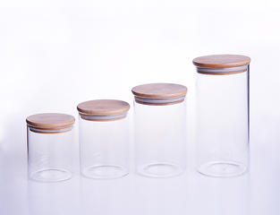 High Borosilicate Glass Jar