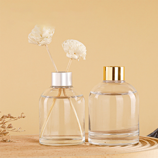 100ml 150ml 200ml Diffuser Stick Fire Free Cane Transparent Glass Aromatherapy Bottle