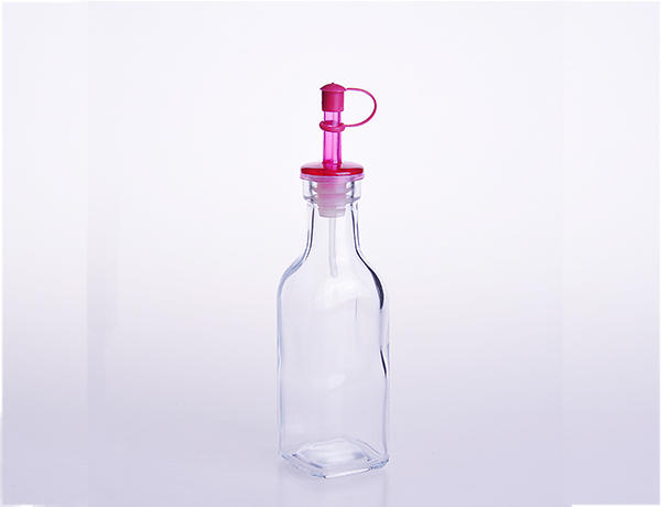 Clear Square Glass Cooking Oil Dispenser