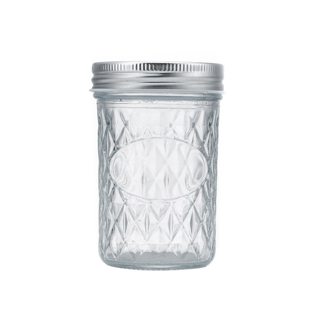 300ml 500ml 650ml Sealed Glass Food Storage Jar with Lid
