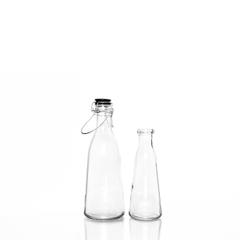 500ml 1000ml Buckle Glass Enzyme Fruit Juice Milk Bottle