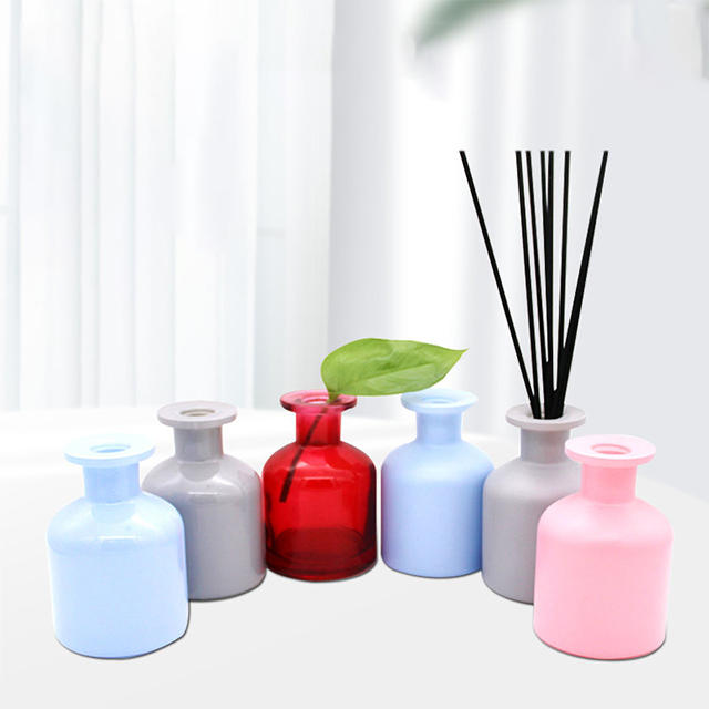 150ml Spray Color Matte Paint Pot Bellies Bayonet Glass Aromatherapy Bottle