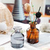 150ml 250ml Home Decoration Frosted Clear Amber Glass Aromatherapy Bottle