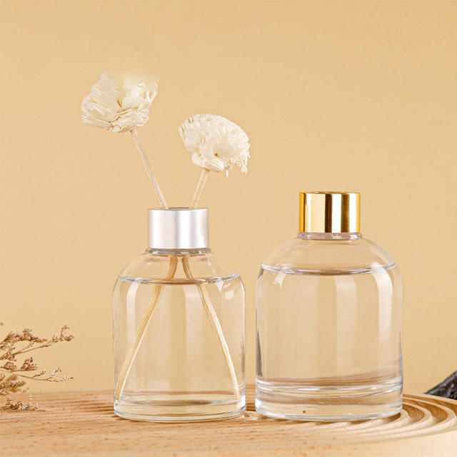 100ml 150ml 200ml Diffuser Stick Fire Free Cane Transparent Glass Aromatherapy Bottle
